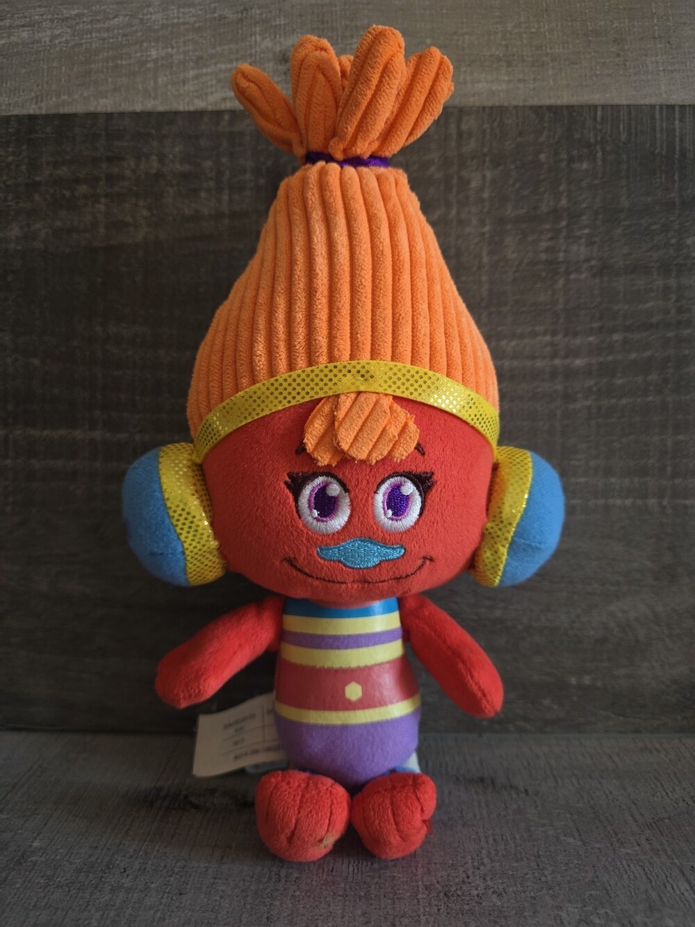 Trolls Dreamworks DJ Suki Plush 11" Doll Stuffed Toy b228